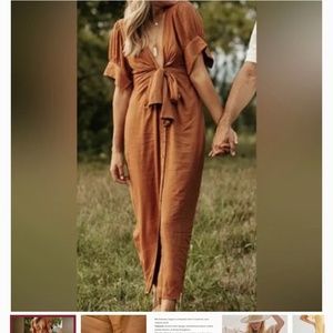 Free People - Vintage Summer Midi Dress-XS